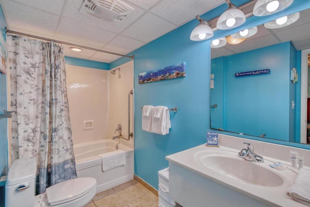 הוילה מירטל ביץ' 2501 S Ocean Blvd, 0929 - Ocean View Sleeps 8 מראה חיצוני תמונה