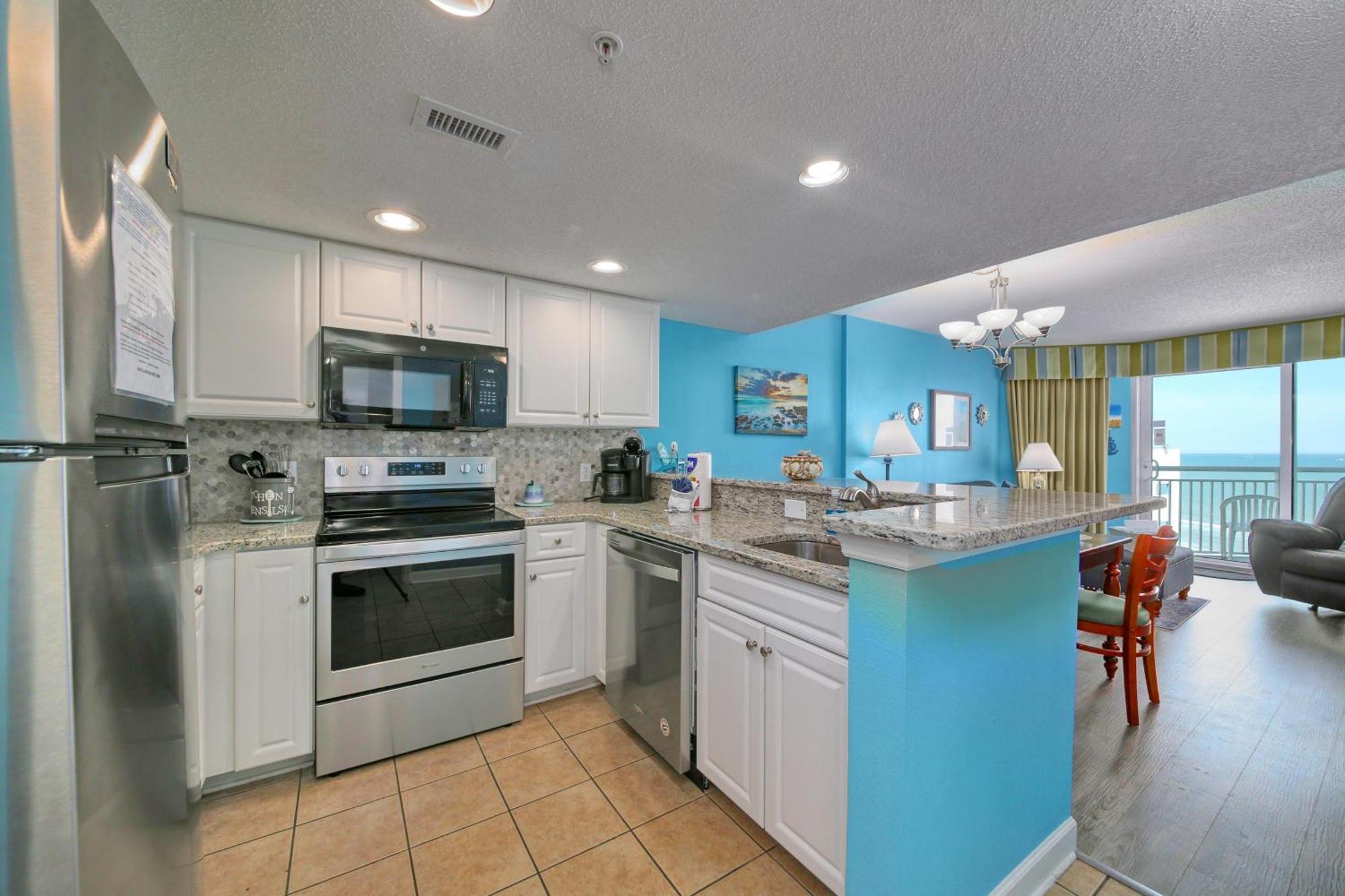הוילה מירטל ביץ' 2501 S Ocean Blvd, 0929 - Ocean View Sleeps 8 מראה חיצוני תמונה